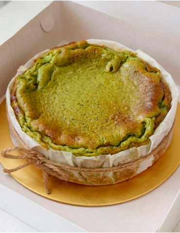 Cheesecake Pistacho y chocolate blanco