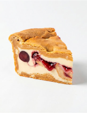 Tarta de cookies cerezas